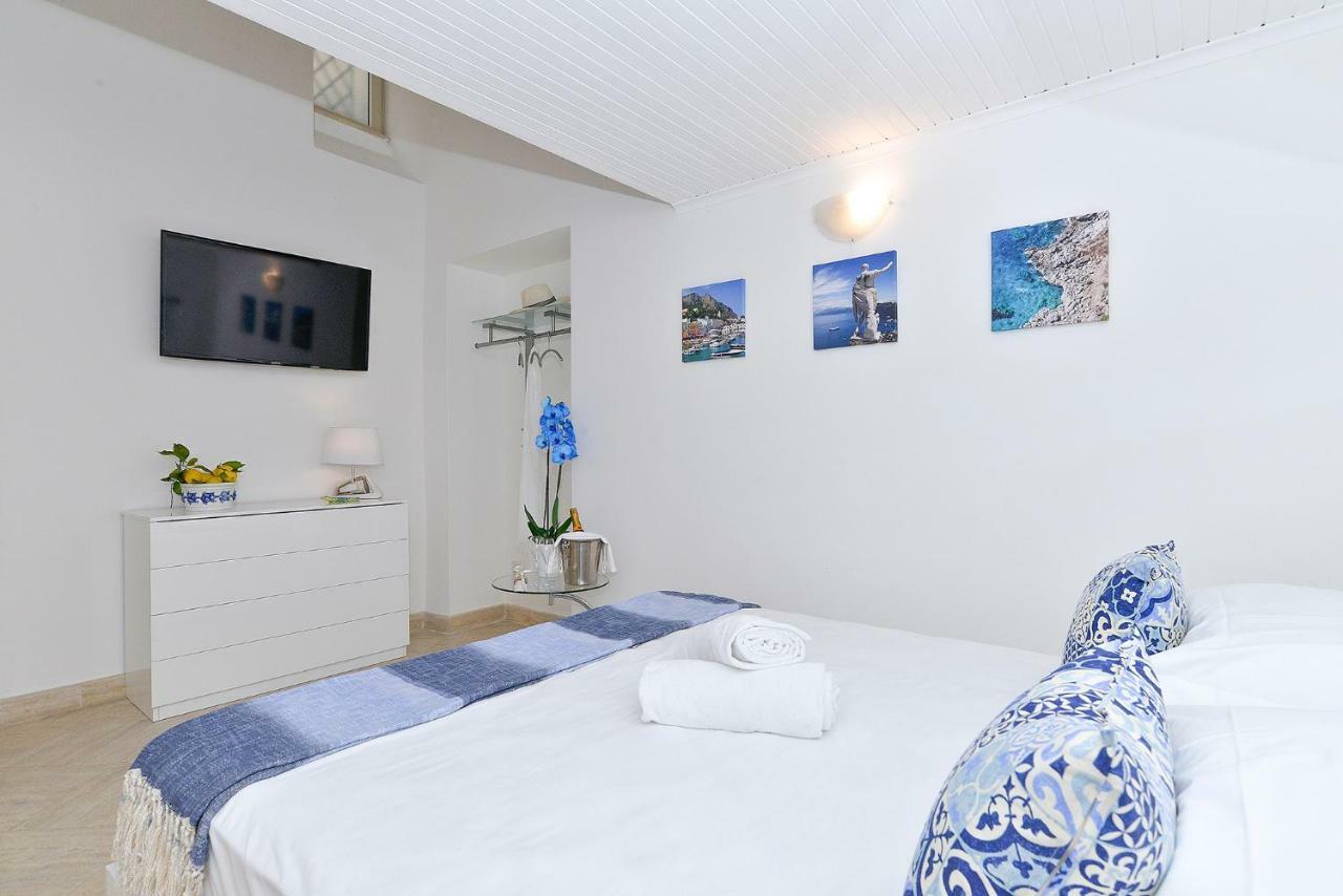 La Perla Blu Villa Capri Bagian luar foto